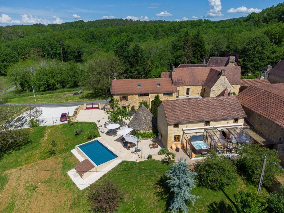 Le Four à Pain, Gîte avec piscine et SPA proche Sarlat Marquay Extérieur photo